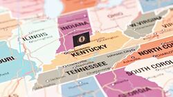 Kentucky from USA States Stock Footage