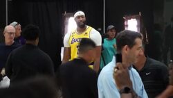 CLEAN : NBA: LeBron James, Los Angeles Lakers hold Media Day ahead of 2022-2023 season News Clip