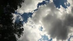 Sun and Clouds Stock Footage