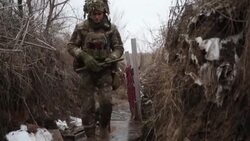 CLEAN : On Ukraine's frontline, little hope for Russia-US diplomacy News Clip