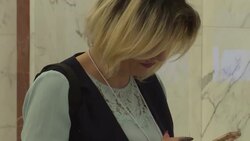 CLEAN : At Saudi's Davos in desert foreign women avoid abayas News Clip