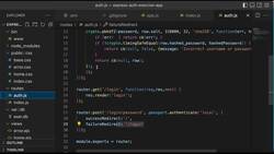 Express Framework Mastery: From Beginner to Advanced with Node.js - Rerouting Application and Authentication Instructional Video