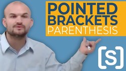 Why do vectors have special parentheses that are different Instructional Video