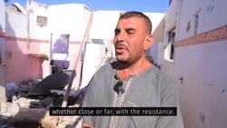 Displaced Gaza man loses 18 family members Instructional Video