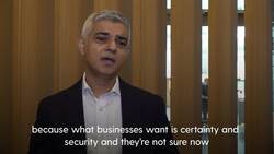 Sadiq Khan says PM's decision to row back on climate policies 'is a mistake' News Clip