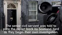 Sue Gray hands Boris Johnson a version of her partygate inquiry News Clip