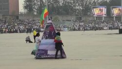 CLEAN : Protest in Ethiopia capital in support of war in Tigray News Clip