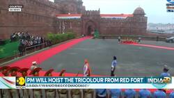 Independence Day 2025: PM Modi Dons All-Saffron Look For Celebrations At Red Fort News Clip