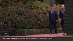 Biden, Xi meet face-to-face for 1st time in a year News Clip