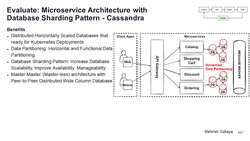 Design Microservices Architecture with Patterns and Principles - Evaluate: Microservices Architecture with Database Sharding Pattern - Cassandra Instructional Video