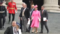 UK: Platinum Jubilee: St Paul's Cathedral hosts service of thanksgiving for Queen Elizabeth II. News Clip