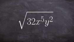 Learn how to simplify a radical expression using the power rule Instructional Video