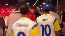 CLEAN : 'Insane': Fans react after LA Rams down Cincinnati Bengals in Super Bowl thriller News Clip