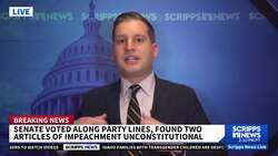 Mayorkas survives impeachment trial after Senate votes to adjourn News Clip