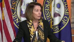 Nancy Pelosi criticizes second tax reform package passed Stock Footage