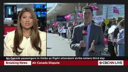 Flight attendants' defiance of back-to-work order 'unlawful', CIRB rules News Clip