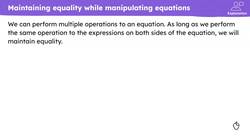 Many equations, one solution Instructional Video