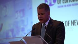 Sharma urges press to name and shame governments who fail climate commitments News Clip