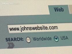 How to Register a Domain Name Instructional Video