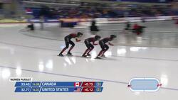 More speed skating medals for Canada on home ice in Calgary News Clip