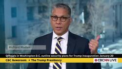 Officials in Washington D.C. outline security plans for Trump inauguration News Clip