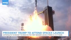 President Trump To Attend SpaceX Launch In Florida News Clip