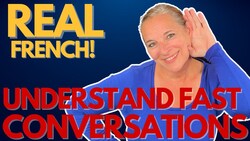 Real French Conversation with Fast French accents (Checking in at the hotel) Instructional Video