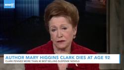 Best-Selling Suspense Author Mary Higgins Clark Dies At Age 92 News Clip