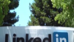 CLEAN : STOCKSHOTS: LinkedIn headquarters in California News Clip