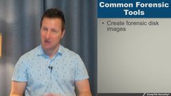 CompTIA Security+ Certification SY0-601: The Total Course - Gathering Digital Evidence Instructional Video