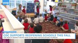 CDC Supports Getting Students Back Into The Classroom News Clip