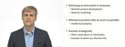 Disclosing the Business Idea Instructional Video