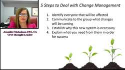 Managing Change and Building a Strong Implementation Team for ERP Success Instructional Video