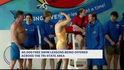 National Water Safety Month: 40,000 free swim lessons offered across tri-state area offered across tri-state area News Clip