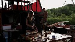 Pirate lifestyle in the Caribbean Stock Footage