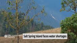 How extended drought has affected B.C.'s Gulf Islands News Clip
