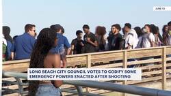 Long Beach City Council unanimously approves starting beach season earlier News Clip