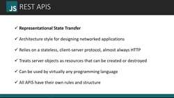 REST APIs & HTTP Requests Instructional Video