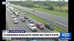What's it like leaving Florida ahead of Hurricane Milton? News Clip