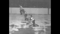New York Rangers and New York Americans' hockey match News Clip