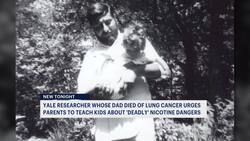 Yale doctor dedicates research on nicotine addiction to her father who died of lung cancer News Clip