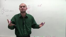 Convert an angle from degrees to radians Instructional Video