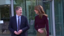 The Duchess of Cambridge leaves the Natural History Museum News Clip