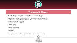Apache Maven Beginner to Guru - Overview of Testing with Maven Instructional Video