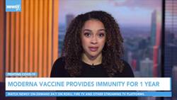 Moderna Says Vaccine Provides Immunity For 1 Year News Clip