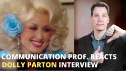 Communication Professor Reacts to Dolly Parton Barbara Walters Interview Instructional Video
