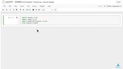 Python for Machine Learning - The Complete Beginners Course - Implementation in Python: Importing Libraries and Datasets - Simple Linear Regression Instructional Video