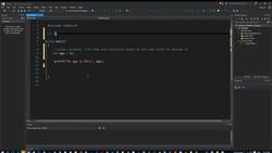 Learn and Master C Programming - Variable Scope Instructional Video