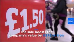 'We're in the Money': Sainsbury's CEO sings his way into an apology after hot-mic moment News Clip