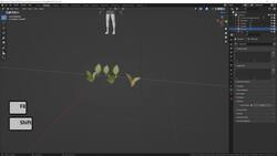 Blender to Unreal Engine - 3D Plants and Vegetation - Creating 3D Grass Stem from Cube Instructional Video